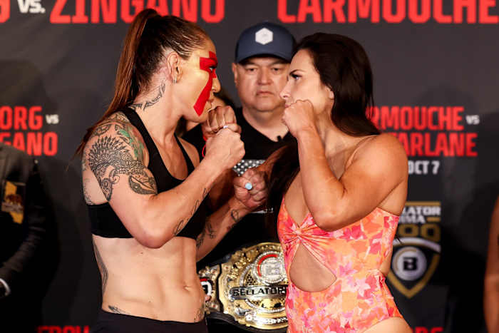 Cris Cyborg Cat Zingano Bellator 300